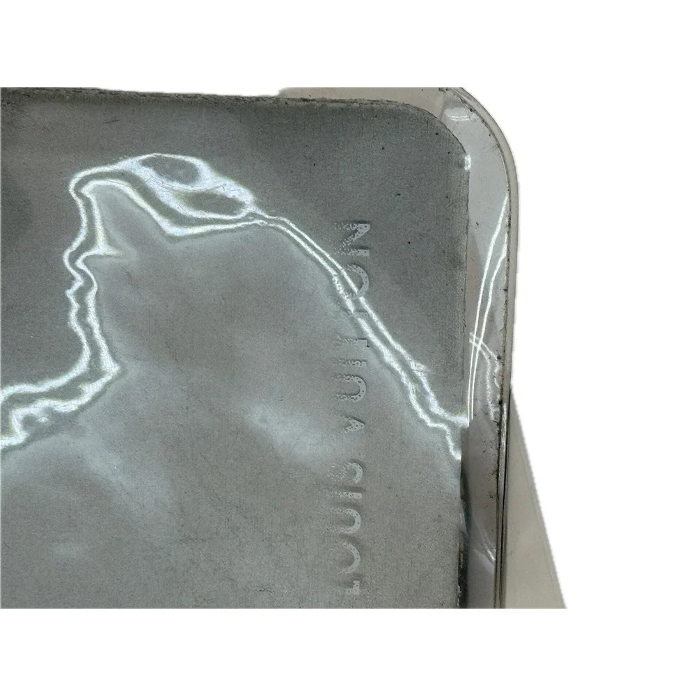 Foundation Louis Vuitton Clear Grey‎ Canvas Zip Pouch Museum Exclusive Bag
